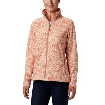 Dámské Bundy Columbia Fast Trek Light Printed Full-Zip Oranžové HPRWMU601